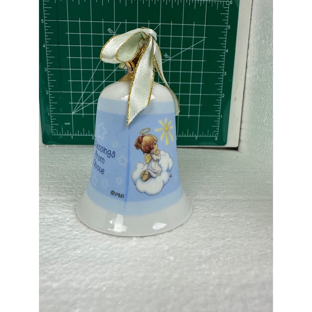 Precious Moments Blessings From Above Angel Bell Ornament PMI Vintage